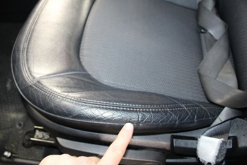 2012 Hyundai Tucson Driver Front Bucket Seat Cloth Leather Used 93K Miles Foto 2 de 4