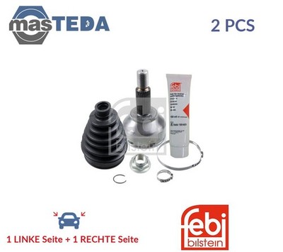 185853 GELENK ANTRIEBSWELLE VORNE RECHT LINKS WHEEL SIDE FEBI BILSTEIN 2PCS NEU