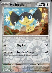Helioptile (154/191) (Reverse Holo) [Surging Sparks]