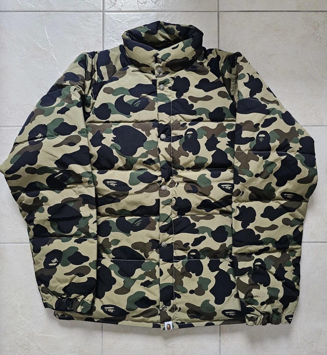 A Bathing Ape 迷彩夹克男士| eBay