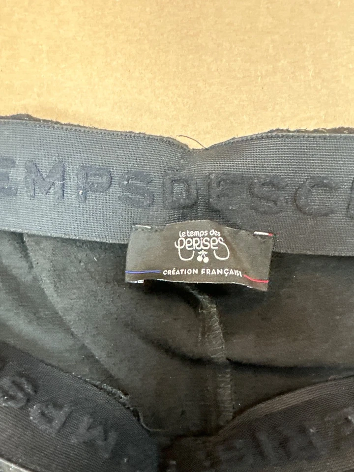 Le Temps des Cerises Pantalon Femme Noir Animal (EU 38, INT M, W29) - Photo 3/3