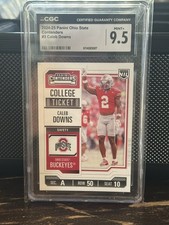 2024-25 Panini NIL Contenders- Caleb Downs College Ticket 