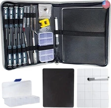 24-Piece Electronics Computer Tool Kit, Magnetic Precision Screwdriver Set for