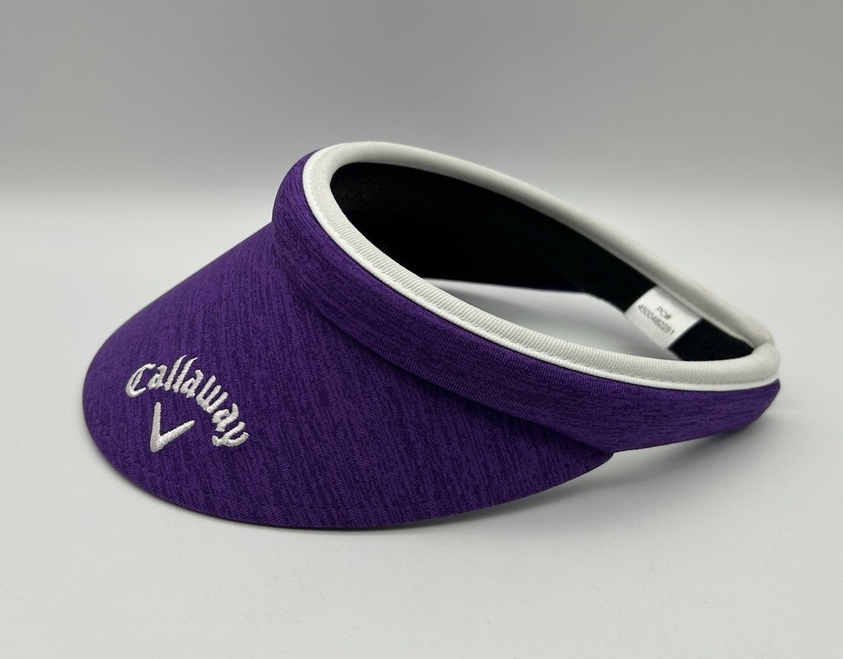 Callaway Women's Clip Visor, visiera da golf da donna, nero/grigio