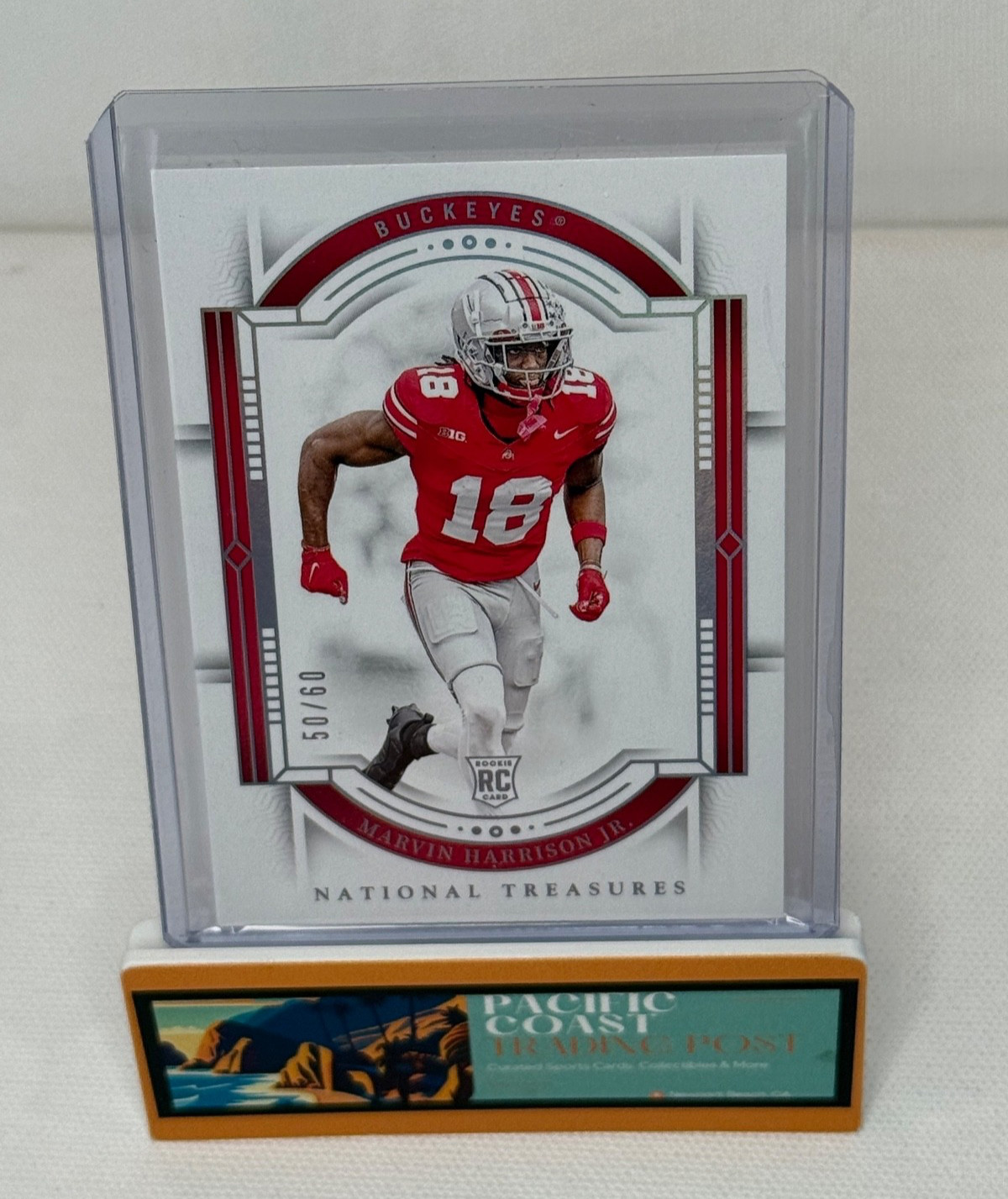 Marvin Harrison Jr. Panini National Treasures Collegiate #6 Base