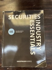 Securities Industry Essentials Exam SIE 5th Ed  License Exam Manual 2026