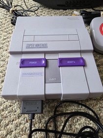 SNES 001 Console Controllers PS AV Cable Quickshot Controller  & 101 in 1 Cart