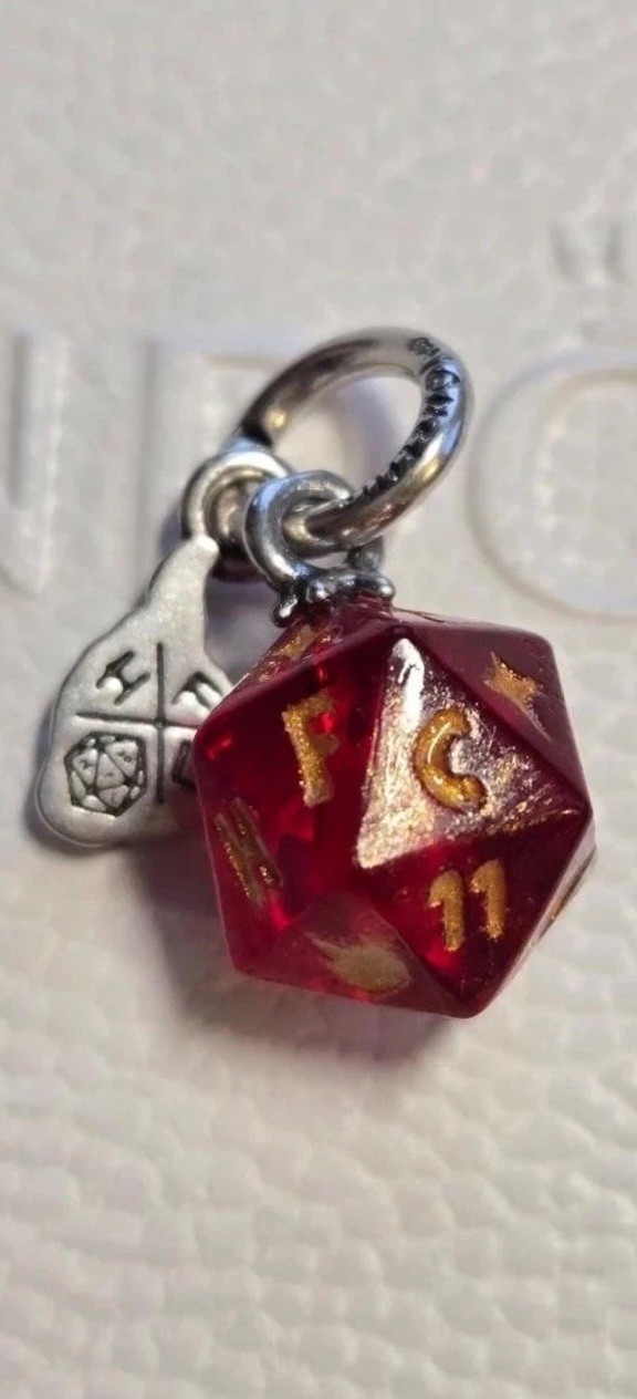 AUTHENTIC PANDORA STRANGER THINGS HELLFIRE CLUB D… - image 6