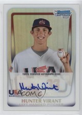 Hunter Virant Bowman Chrome 2011 /417 Auto