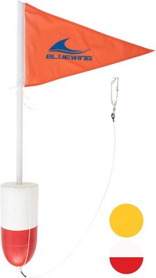 BLUEWING Swordfish Buoy Daytime Deep Drop 1pc Float 5*10inch, Red 5*10inch 