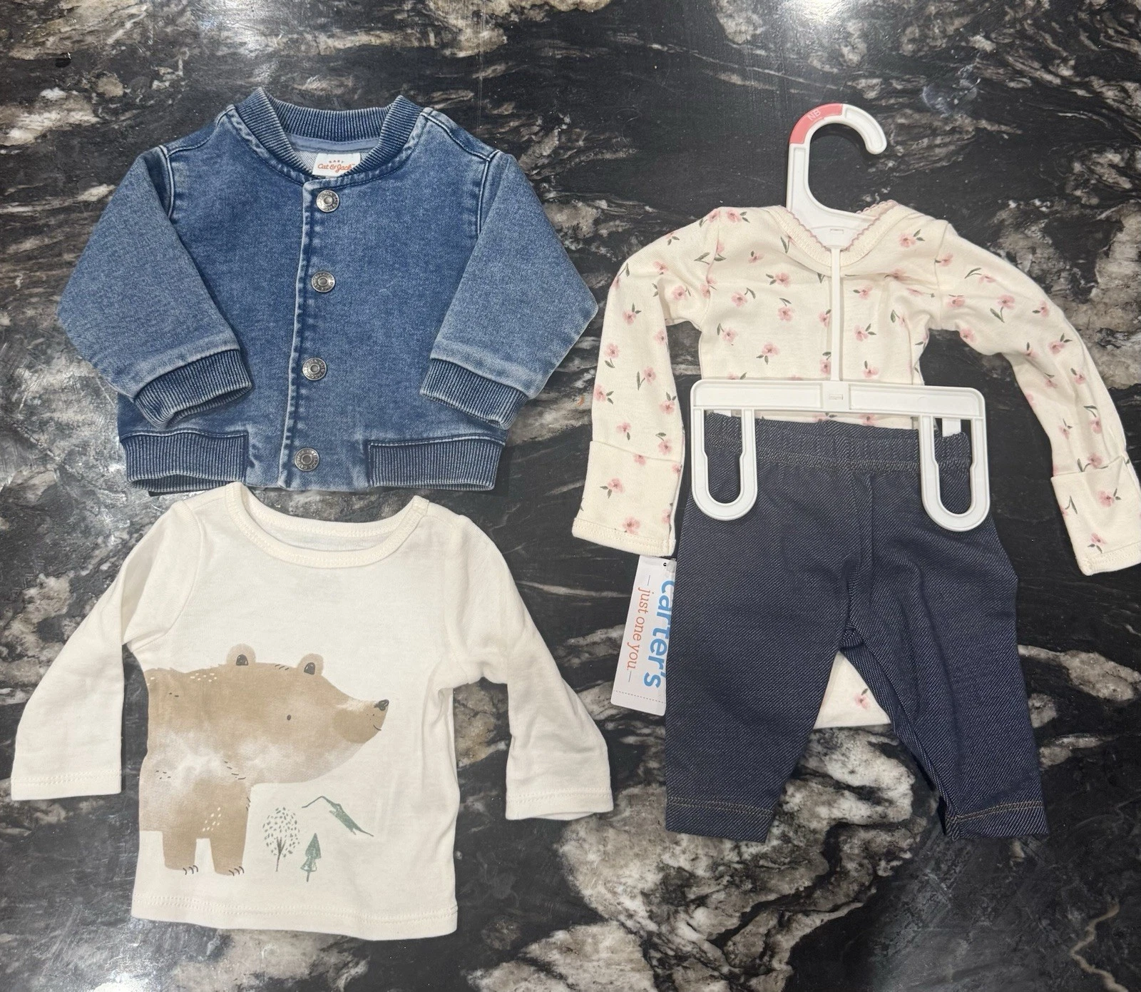 Baby Clothes Bundle (Newborn 0-3M)