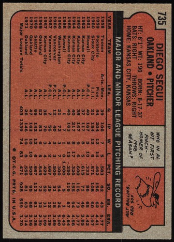 Tarjetas de béisbol 1972 Topps 601-787 (P-NM) - tú eliges - completa tu conjunto - Imagen 193 de 283