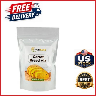 15 oz Carrot Bread Mix for Bread Machine Easy Baking with Natural Ingredients