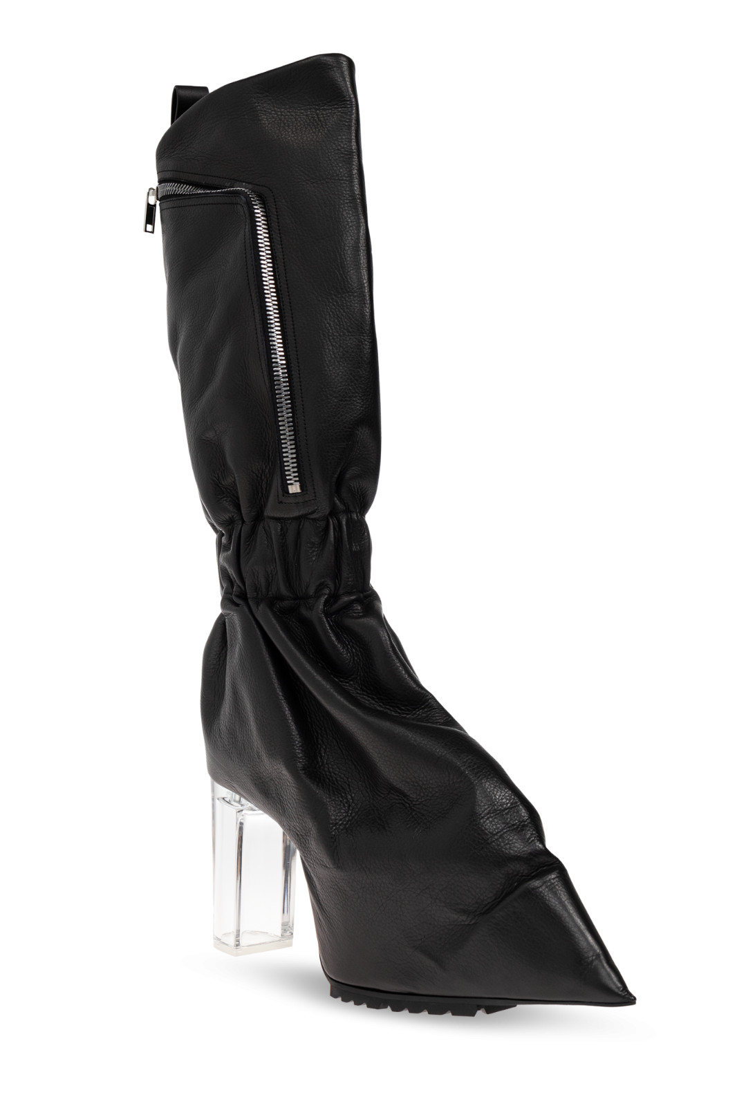 RICK OWENS Cargo Taquito Black Platform Boots New & Authentic image 2