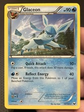 Glaceon 30/108 Dark Explorers Non-Holo Moderately Played Condition