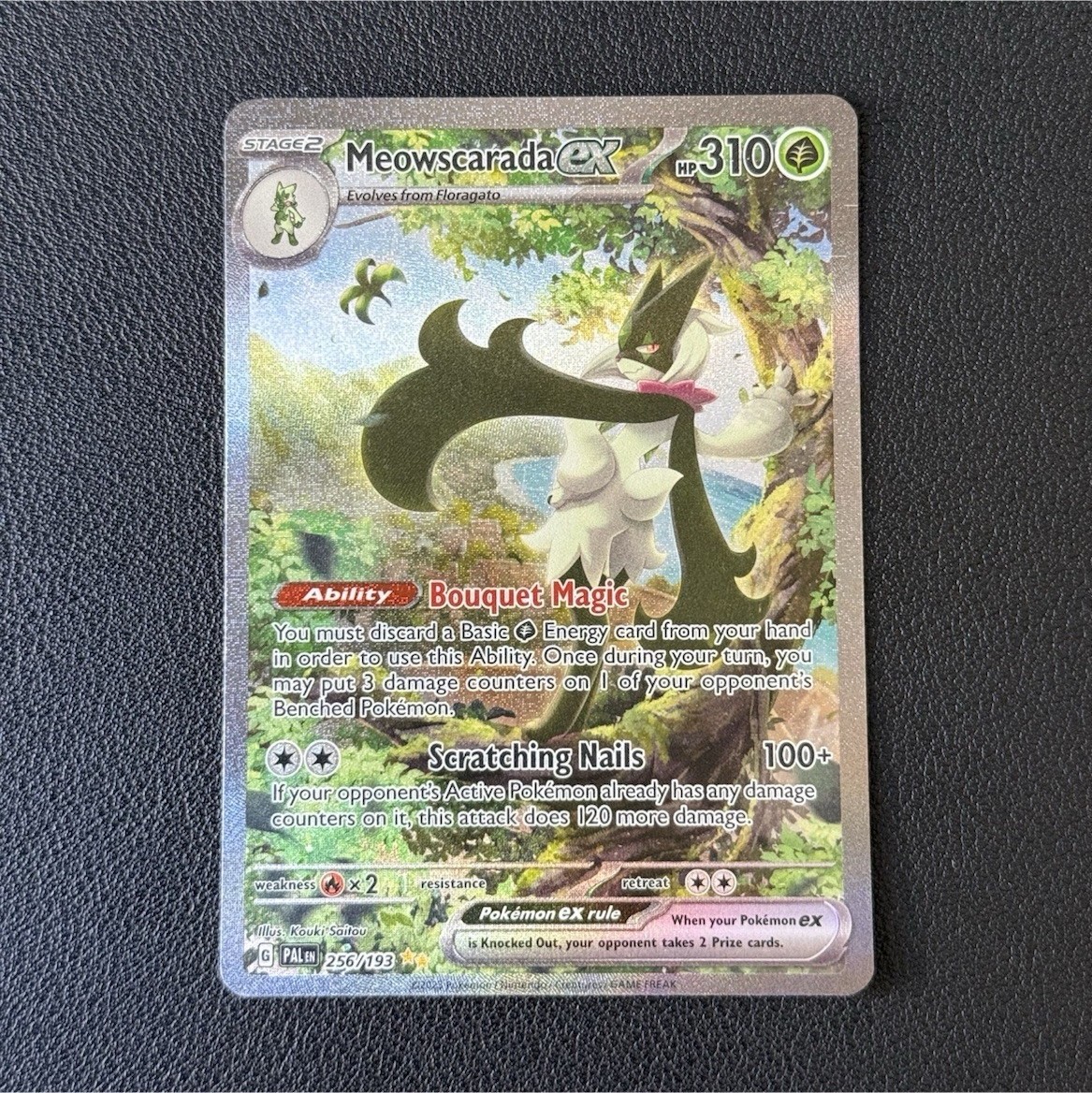 Meowscarada ex 2023 Scarlet & Violet: Paldea Evolved #256/193