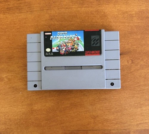Super Mario Kart (Super Nintendo SNES) Authentic & Tested - Ships Fast