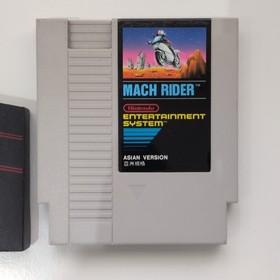 Nintendo Mach Rider Asian Version Racing Nintendo NES Game Cartridge Not Tested