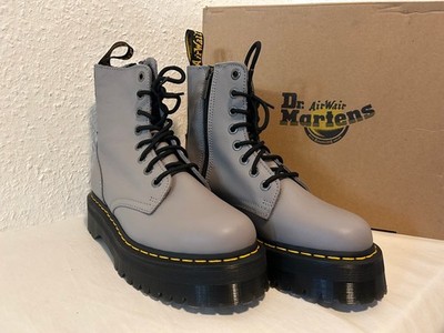 Dr Martens JADON III PISA Zinc Grey LEDER PLATEAUSTIEFEL 41