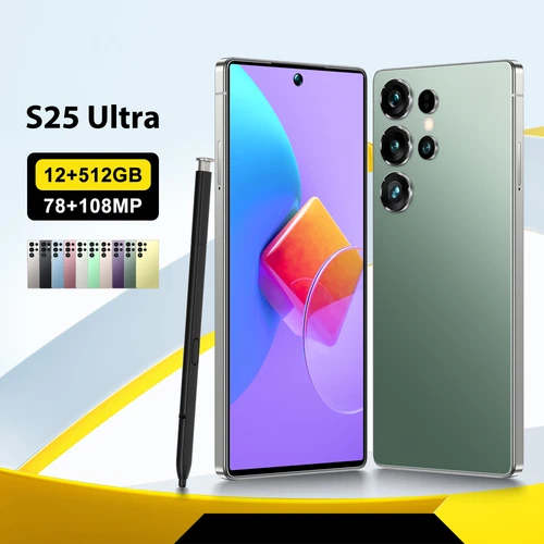 New S25 Ultra 5G Smartphone 7.3" Factory Unlocked Android Cellphones Dual SIM - Picture 2 of 34