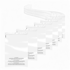 Clear Poly shipping Bags with Suffocation Warning -10X13,11x14,12x15,14x20,18x24