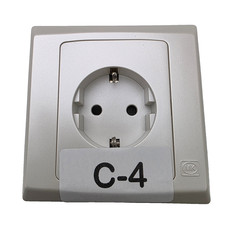 MK Schuko Wall Socket Outlet 16A 250V Type F German Standard