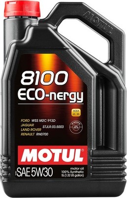Synthetic Oil 5W-30 4X5L Motul MTL102898 007229 8100 Eco-nergy Percent Fuel