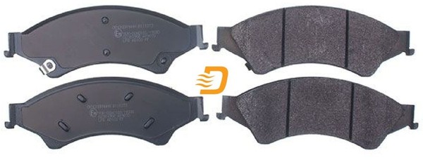 Denckermann B111373 Bremsbelagsatz FüR Scheibenbremse Bremsbelagsatz FüR Ford-image