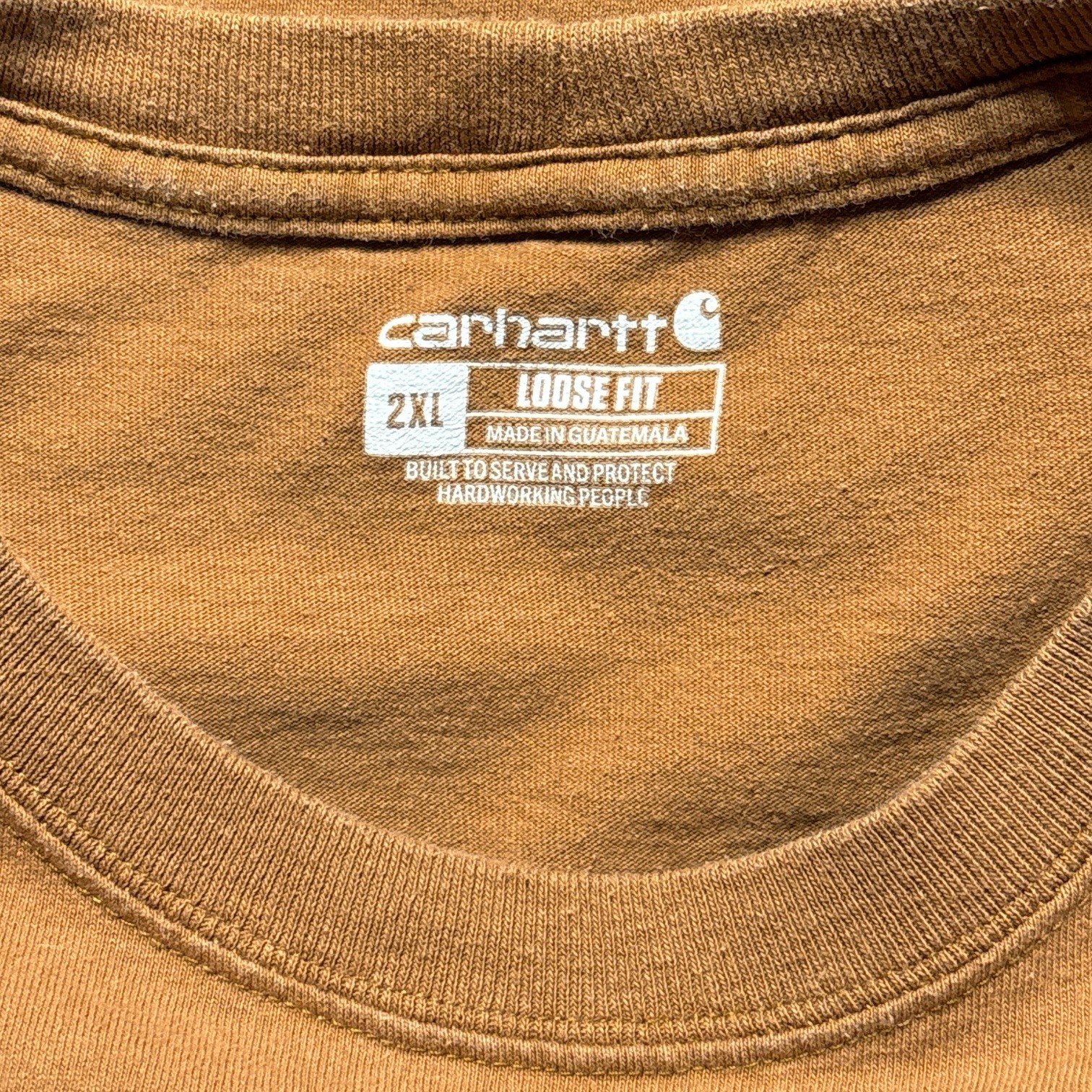 North Dakota State University NDSU Bison Men  Carhartt Graphic T-Shirt 2XL Brown thumbnail 5