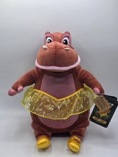 Hyacinth Hippo Plush   Fantasia 85th Anniversary   Disney Vault   14''