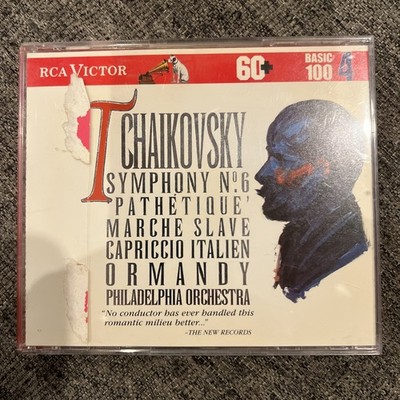 Tchaikovsky Symphony No. 4 CD Philadelphia Orchestra Good Used Condition