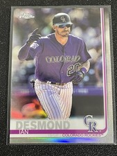 2019 Topps Chrome - Ian Desmond #113 Refractor