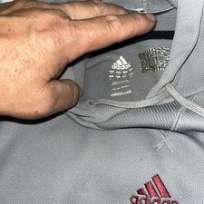 Indiana Hoosiers adidas Small Grey  Hoodie