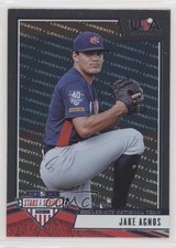 2019 Panini USA Baseball Stars & Stripes Longevity Jake Agnos #25 0g4