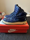 NIKE AIR FORCE 1 Sheed Rasheed Wallace North Carolina BLUE US Size 9.5 — photo 1