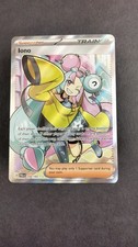 Pokemon Card Iono 254/193 SV02 Paldea Evolved Ultra Rare Full Art Holo Trainer 