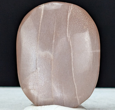 Golden Sunstone Palmstone Fidget Crystal Gemstone Chakra Worry Stone Reiki