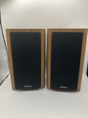 Vintage Infinity RS1000 Bookshelf Speakers Reference Standard Series, Set Of 2