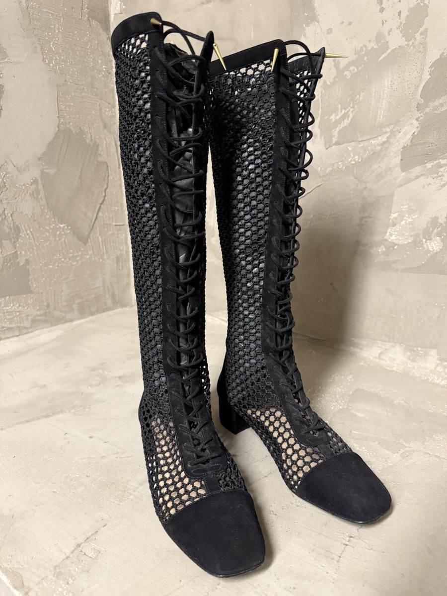 Christian Dior Naughtily D Boots Size 37 | eBay