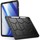 For OnePlus Pad Go 2 12.1 inch (2025) Poetic Rugged Soft Silicone Cover Black