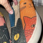 Cst/kitty  Slip-On Casual Shoes Stretch Upper/ Graphic Sz 10 — photo 8