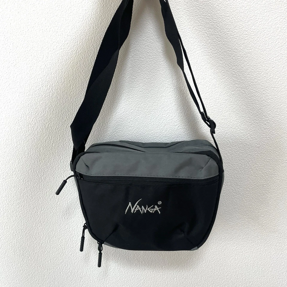 Nanga Shoulder Side Bag Fanny Waist Pouch Crossbody Travel Passport Nylon GORP - Image 3 of 4