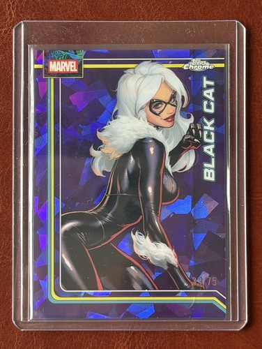 Black Cat [Orange] #TO-1 Marvel 2026 Topps Chrome Originals card