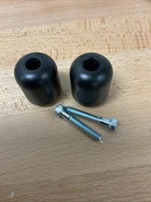 Vortex Bar End Sliders Black For Yamaha YZF-R1 R6 R6S BE613K