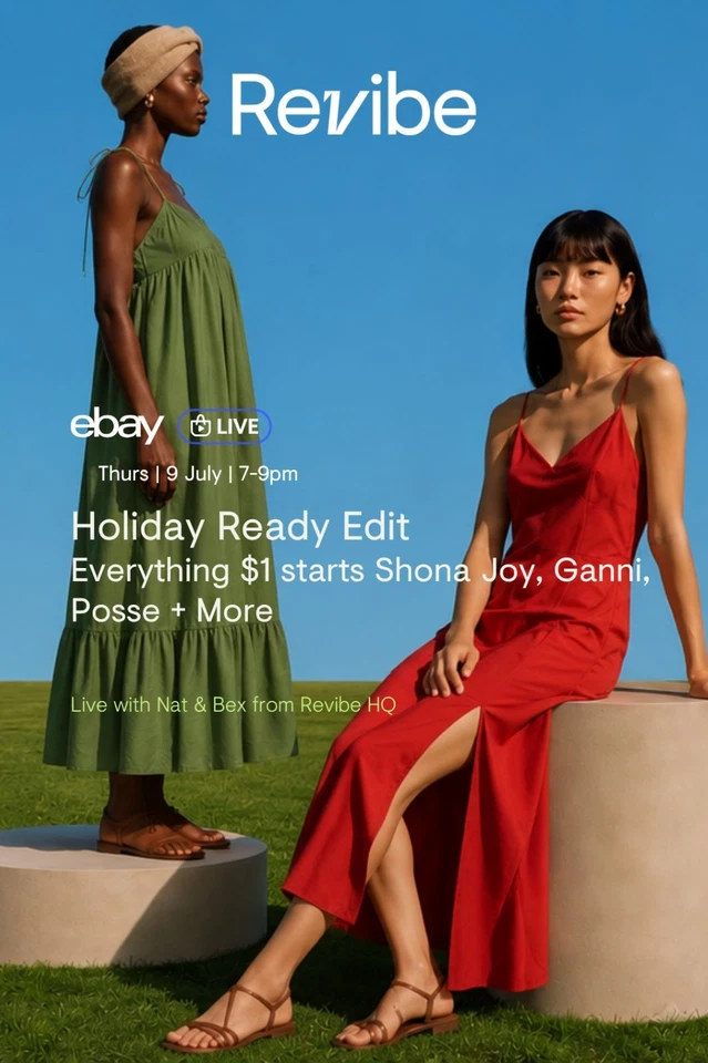 Holiday Ready Edit Everything $1 starts Shona Joy, Ganni, Posse & More
