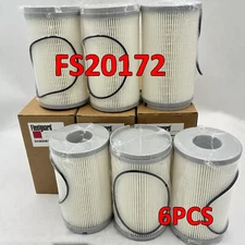 6PCS For Fleetguard Cummins FS20172 Fuel Filter Water Separator PACCAR K37-1029