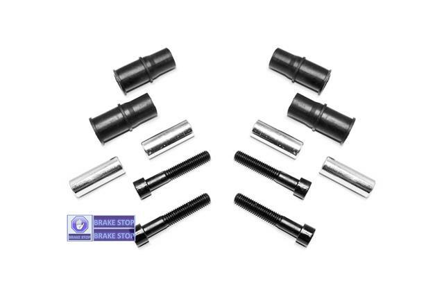2x FRONT BRAKE CALIPER GUIDE SLIDER PIN KITS FITS VW Jetta Mk II 84>1991 (12mm)