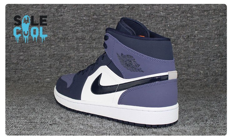 air jordan 1 mid sanded purple women's