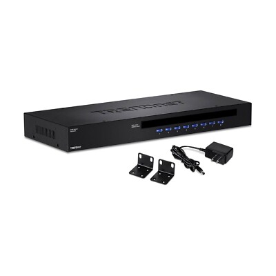 TRENDnet  TK (TK803R) 8-Ports Rack-Mountable KVM switch PS/2