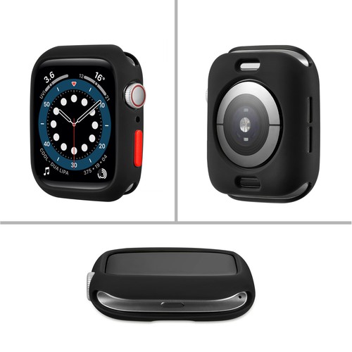 Para iWatch Series SE 6 5 4 3 Estuche de silicona para reloj accesorios para Apple - Imagen 82 de 136